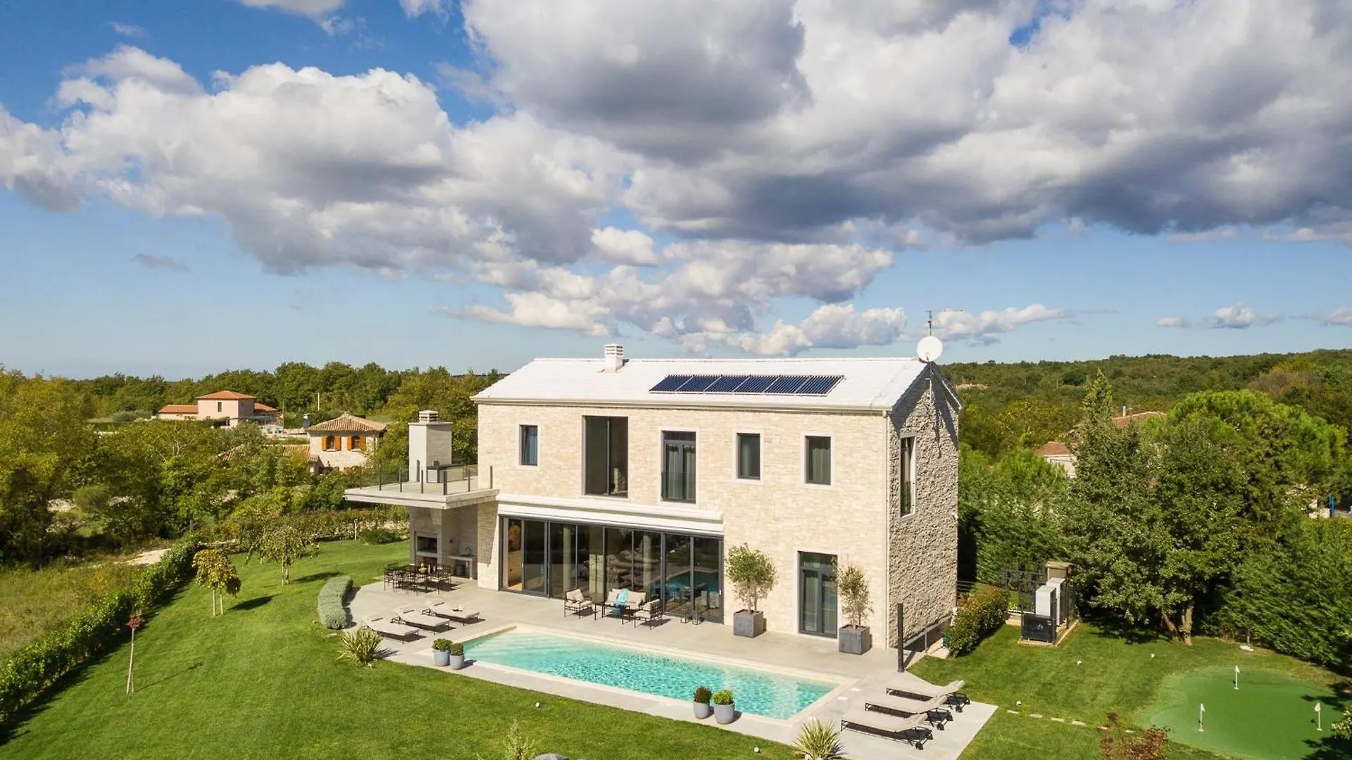 Astounding Istra Villa 4 Bedrooms Villa Mediterranean Influence Private Pool Mini Golf Course Святой Ловреч Пазенатички
